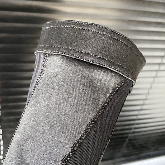 Botas Altas Over The Knee con Tacón Puntiagudo y Malla Elástica - Image 24