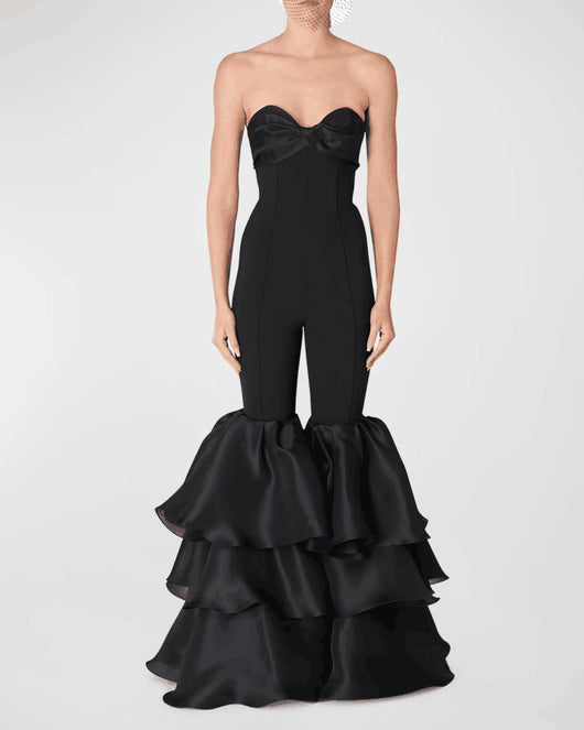 Jumpsuit Elegante Tubo con Diseño Bandage para Mujer - Image 26