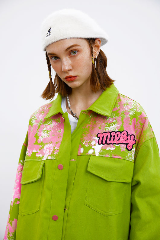 Chaqueta de Trabajo Splash-ink para Hombre y Mujer - Image 38