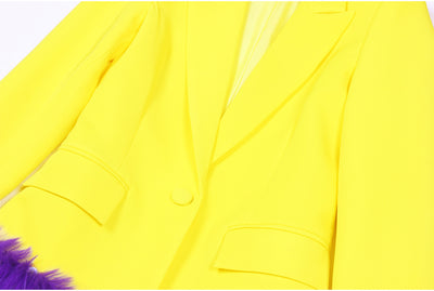 Abrigo de Moda para Mujer Otoño-Invierno con Plumas Desmontables - Image 26