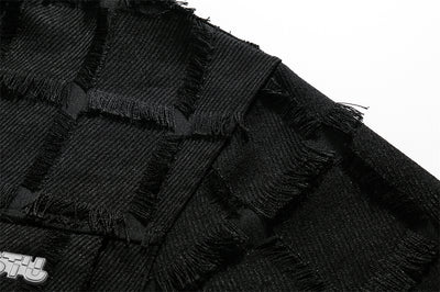 Chaqueta Jacquard con Borlas Color Sólido - Estilo High Street - Image 35