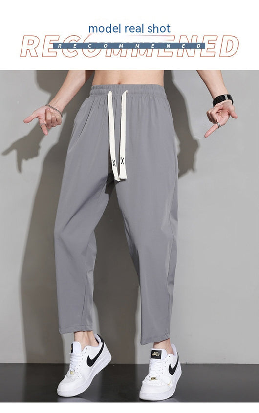 Pantalones Cortos Deportivos Ice Silk de Secado Rápido para Hombre - Image 26