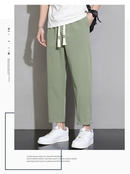 Pantalones Cortos Deportivos Ice Silk de Secado Rápido para Hombre - Image 39