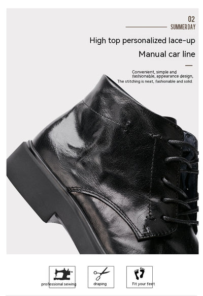 Botas Martin Altas Casuales Ejecutivas con Patrón Grab para Hombre - Image 29