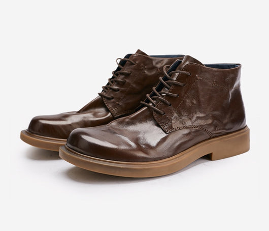 Botas Martin Altas Casuales Ejecutivas con Patrón Grab para Hombre - Image 30