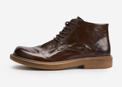 Botas Martin Altas Casuales Ejecutivas con Patrón Grab para Hombre - Image 33