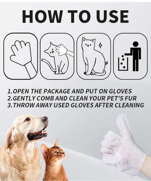 Guantes Desechables para Mascotas - Limpieza Higiénica para Perros y Gatos - Image 17