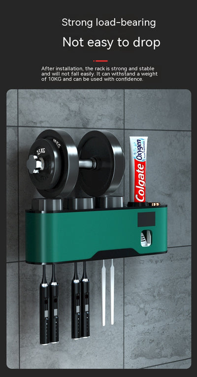Organizador de Baño con Esterilizador UV Recargable y Soporte para Cepillos - Image 11