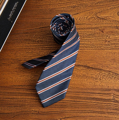 Corbata Rayada Ejecutiva Multiuso - Accesorio Formal para Traje de Negocios - Image 15