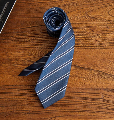 Corbata Rayada Ejecutiva Multiuso - Accesorio Formal para Traje de Negocios - Image 17
