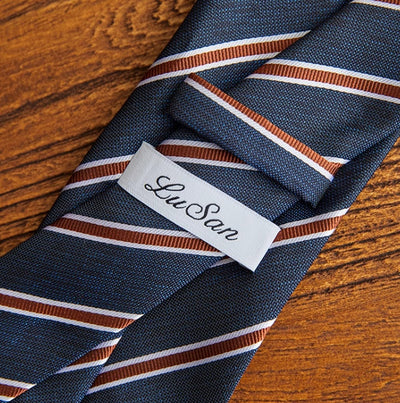 Corbata Rayada Ejecutiva Multiuso - Accesorio Formal para Traje de Negocios - Image 19