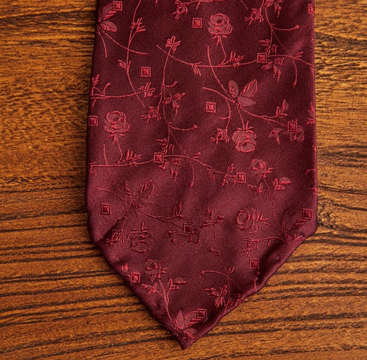 Corbata Tejida a Mano en Seda Jacquard con Forro de Lana - Accesorio Premium para Traje - Image 21