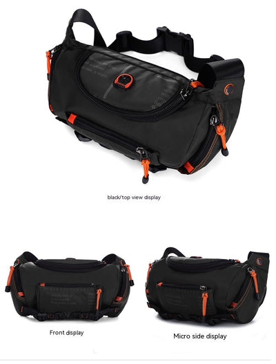 Mochila Táctica Crossbody para Hombre - Gran Capacidad para Senderismo y Ciclismo - Image 12