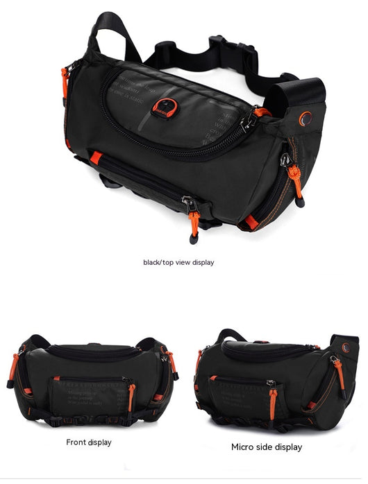 Mochila Táctica Crossbody para Hombre - Gran Capacidad para Senderismo y Ciclismo - Image 12