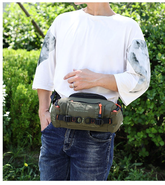 Mochila Táctica Crossbody para Hombre - Gran Capacidad para Senderismo y Ciclismo - Image 17