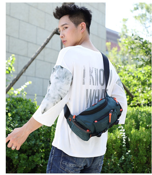 Mochila Táctica Crossbody para Hombre - Gran Capacidad para Senderismo y Ciclismo - Image 18