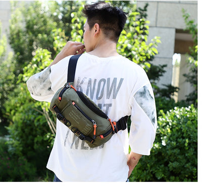 Mochila Táctica Crossbody para Hombre - Gran Capacidad para Senderismo y Ciclismo - Image 20