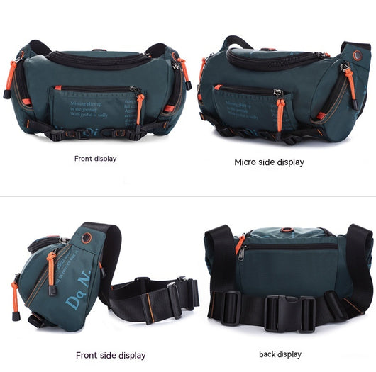 Mochila Táctica Crossbody para Hombre - Gran Capacidad para Senderismo y Ciclismo - Image 21