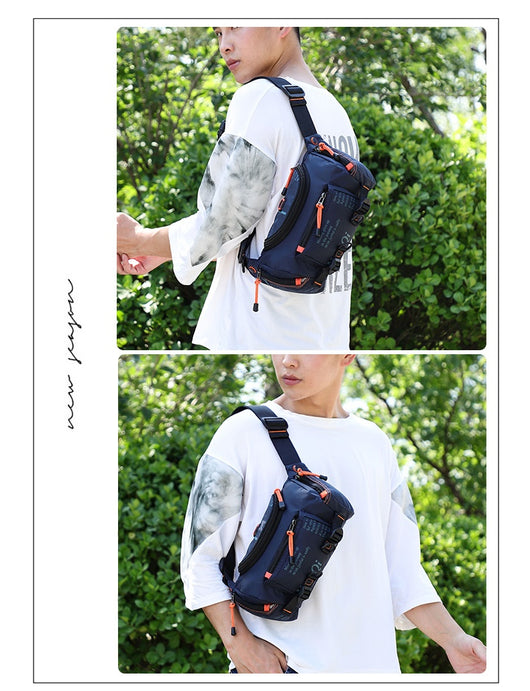 Mochila Táctica Crossbody para Hombre - Gran Capacidad para Senderismo y Ciclismo - Image 24