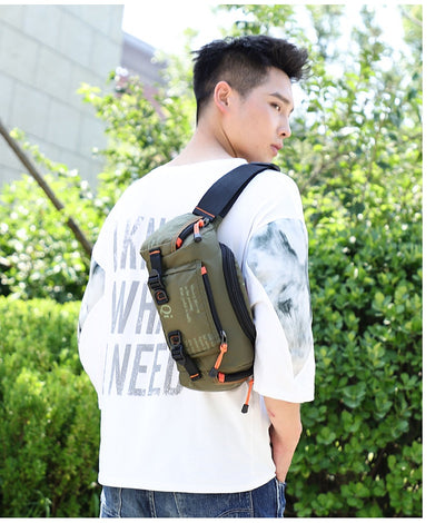 Mochila Táctica Crossbody para Hombre - Gran Capacidad para Senderismo y Ciclismo - Image 27