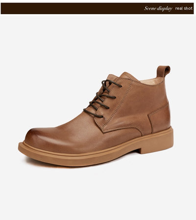 Botas Martin de Cuero Genuino - Estilo Casual Versátil para Hombre - Image 20