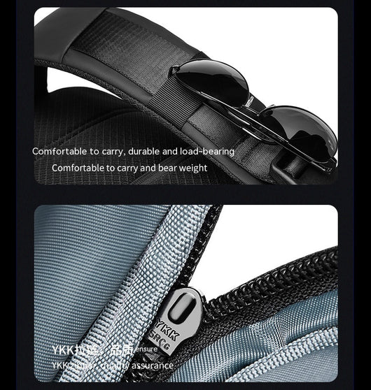 Bolsa Bandolera Impermeable Oxford de Un Hombro para Aventuras - Image 19