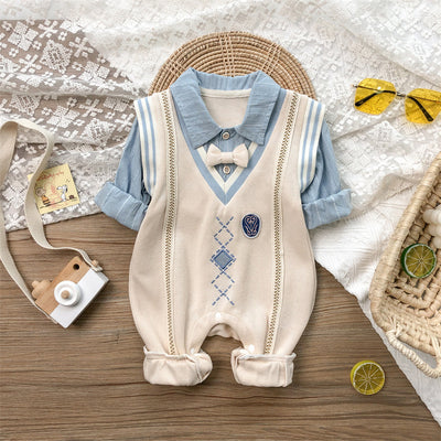 Mameluco Bebé Otoño Estilo Coreano Manga Larga para Niño Recién Nacido - Image 29