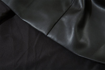 Abrigo de Cuero PU Estilo Americano con Cinturón para Hombre - Otoño e Invierno - Image 28