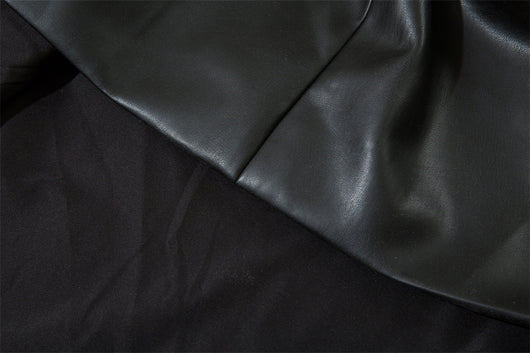Abrigo de Cuero PU Estilo Americano con Cinturón para Hombre - Otoño e Invierno - Image 28