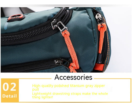 Mochila Táctica Crossbody para Hombre - Gran Capacidad para Senderismo y Ciclismo - Image 32
