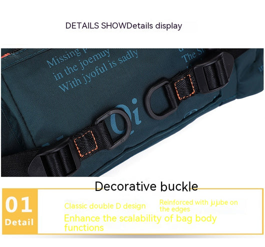 Mochila Táctica Crossbody para Hombre - Gran Capacidad para Senderismo y Ciclismo - Image 36