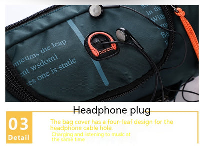 Mochila Táctica Crossbody para Hombre - Gran Capacidad para Senderismo y Ciclismo - Image 37