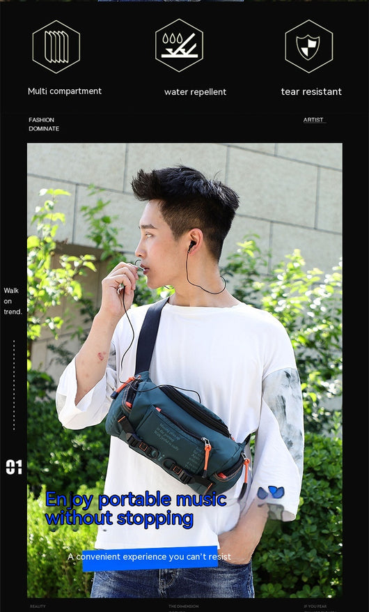 Mochila Táctica Crossbody para Hombre - Gran Capacidad para Senderismo y Ciclismo - Image 56