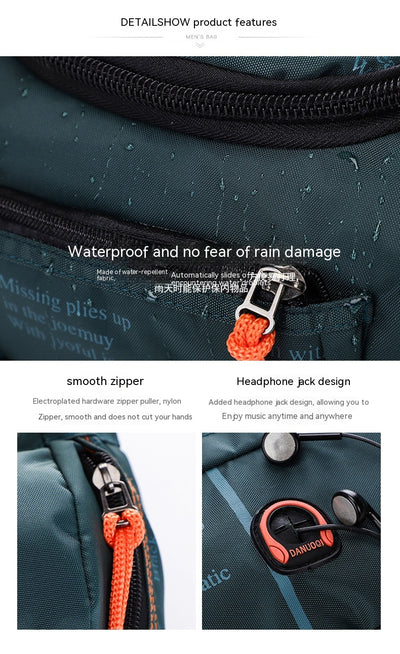 Mochila Táctica Crossbody para Hombre - Gran Capacidad para Senderismo y Ciclismo - Image 59