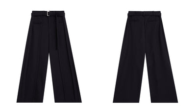 Pantalón Ancho con Cintura Deconstruida y Líneas Tridimensionales - Image 14