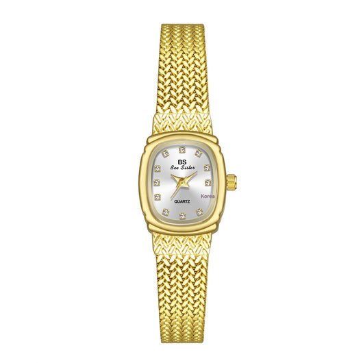 Reloj de Pulsera Dorado Minimalista - Lujo Accesible con Estilo Contemporáneo - Image 27