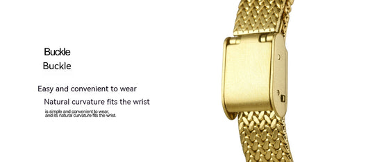 Reloj de Pulsera Dorado Minimalista - Lujo Accesible con Estilo Contemporáneo - Image 35