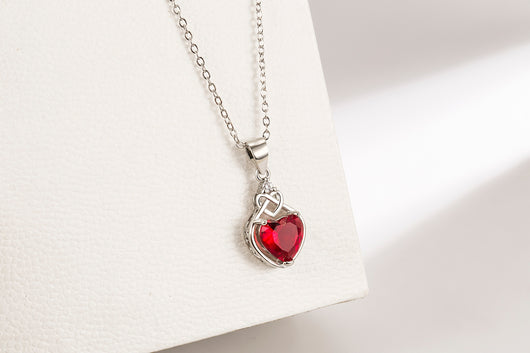 Conjunto de Joyas Corazón de Rubí - Image 35