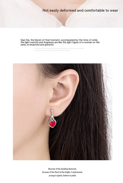 Conjunto de Joyas Corazón de Rubí - Image 38