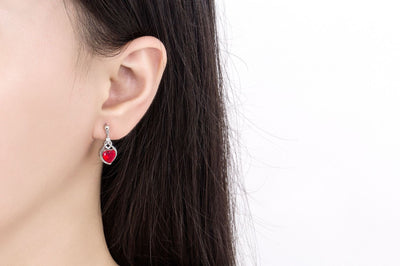 Conjunto de Joyas Corazón de Rubí - Image 40