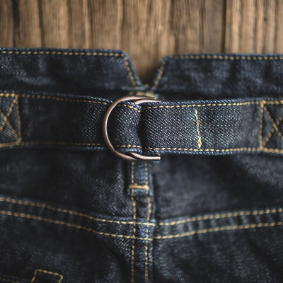 Jeans Rectos Clásicos Azul Oscuro Estilo Americano - Image 10