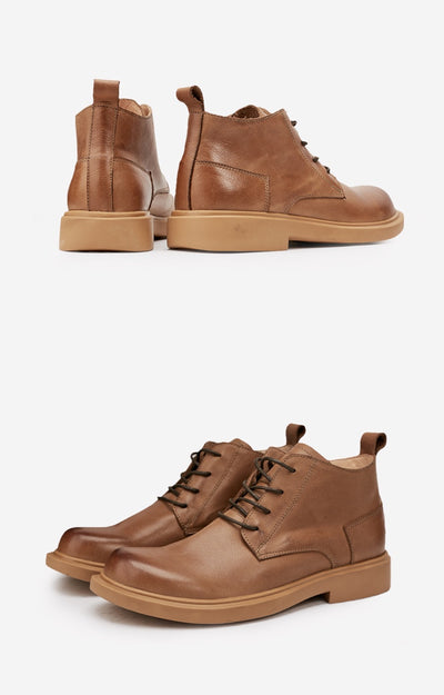 Botas Martin de Cuero Genuino - Estilo Casual Versátil para Hombre - Image 29