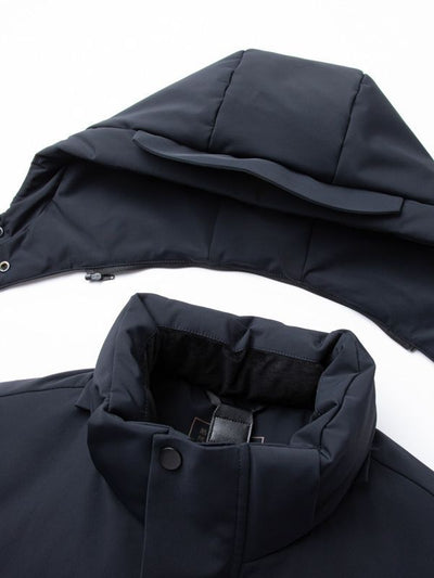 Chaqueta Acolchada de Plumas para Hombre - Casual Moderna - Image 7