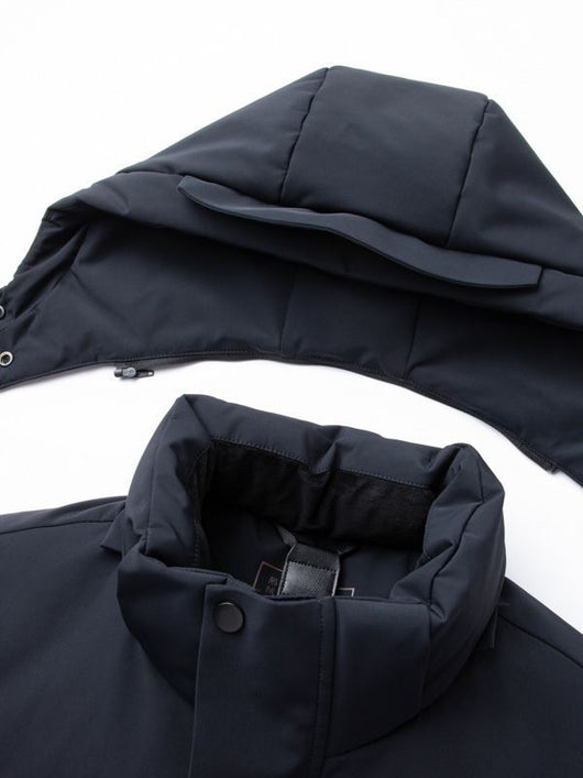 Chaqueta Acolchada de Plumas para Hombre - Casual Moderna - Image 7