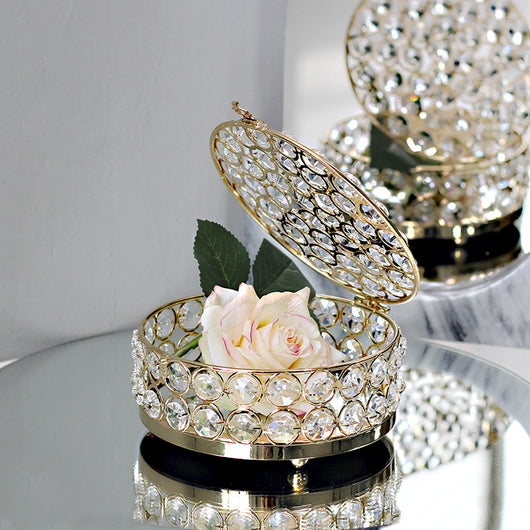 Joyero de Cristal Transparente Lujo Ligero - Caja Exquisita de Cristal de Alta Gama - Image 11