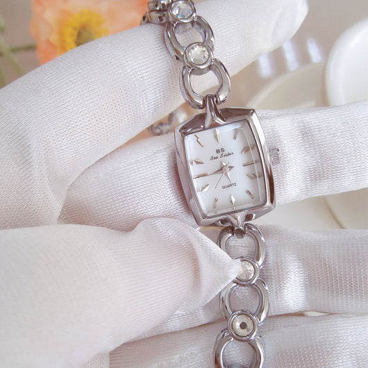 Reloj de Cuarzo con Pulsera de Diamantes - Image 8