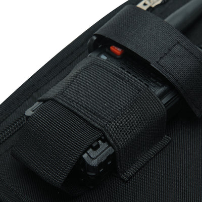 Mochila Multifuncional Triángulo Negro con Walkie-Talkie Integrado - Image 8