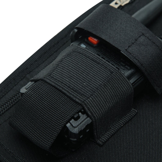 Mochila Multifuncional Triángulo Negro con Walkie-Talkie Integrado - Image 8
