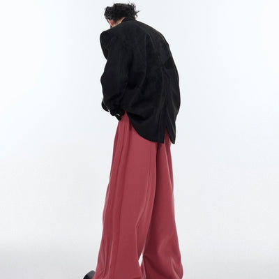 Pantalón Ancho con Cintura Deconstruida y Líneas Tridimensionales - Image 29