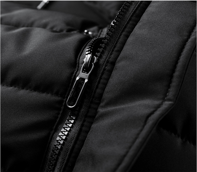 Abrigo de Algodón para Hombre con Forro Polar y Capucha Desmontable - Image 16